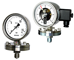 Diaphragm Pressure Gauges