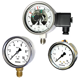 Bourdon-Tube Pressure Gauges