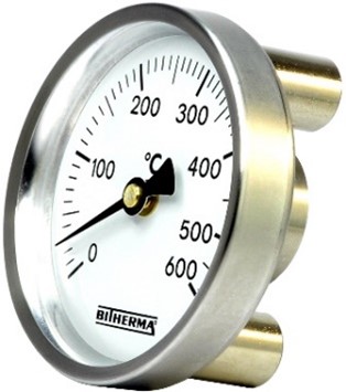 Bimetallthermometer - magnethaft Ausführung